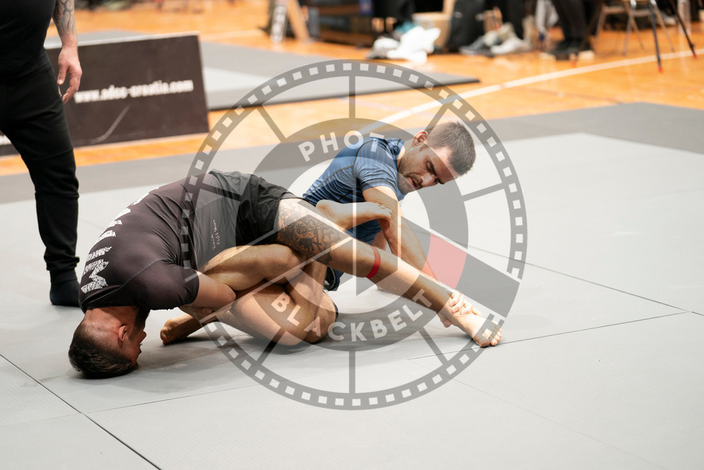 20240217PBB01245 | Fighters compete during the ADCC European, Middle Eastern and African Championship in Zagreb, Croatia, on February 17, 2024.