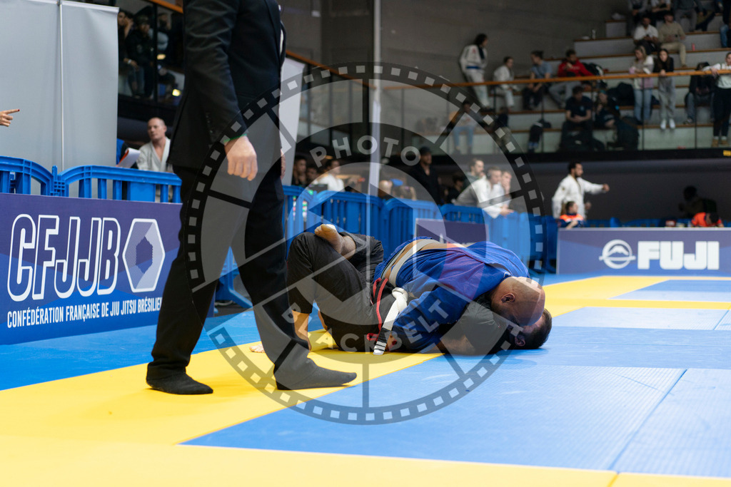20240119PBB2827 | Fighters compete during the IBJJF European Championship in Paris, France, on January 19, 2024.