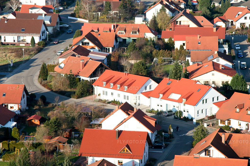 Luftbild: Neubaugebiet An den Tongruben in Rheinzabern im Bundesland Rheinland-Pfalz in Deutschland. Foto: IMG_0304.jpg vom 10.12.2005 durch Werner Riehm/FLY-FOTO.de
