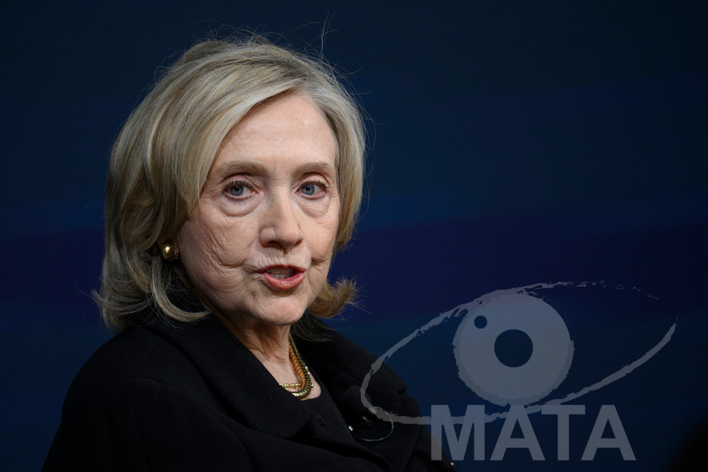 _DWA3696 | Die US-Politikerin Hillary Clinton auf der Veranstaltung Bridging Scholarship and Statecraft im Rahmen der Münchner Sicherheitskonferenz 2026. München, 13.02.2026 Bayern Deutschland  - Realisiert mit Pictrs.com