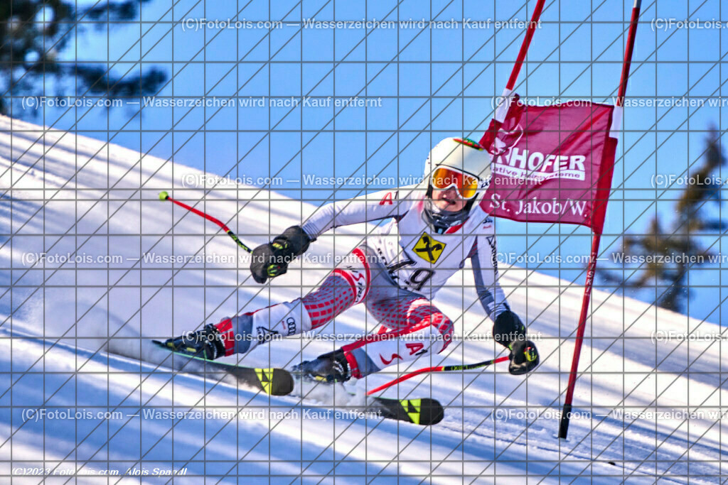 ALP8304_JOGLLAND-CUP-RTL_St-Jakob-Walde_Hammerl Max Johann | (C)FotoLois.com, Alois Spandl. Raiffeisen-Liebmarkt Sport 2000 Autohaus Felber-Fischer Jogllandcup, Skibezirk 7 - Joglland, Sa 20. Januar 2024.