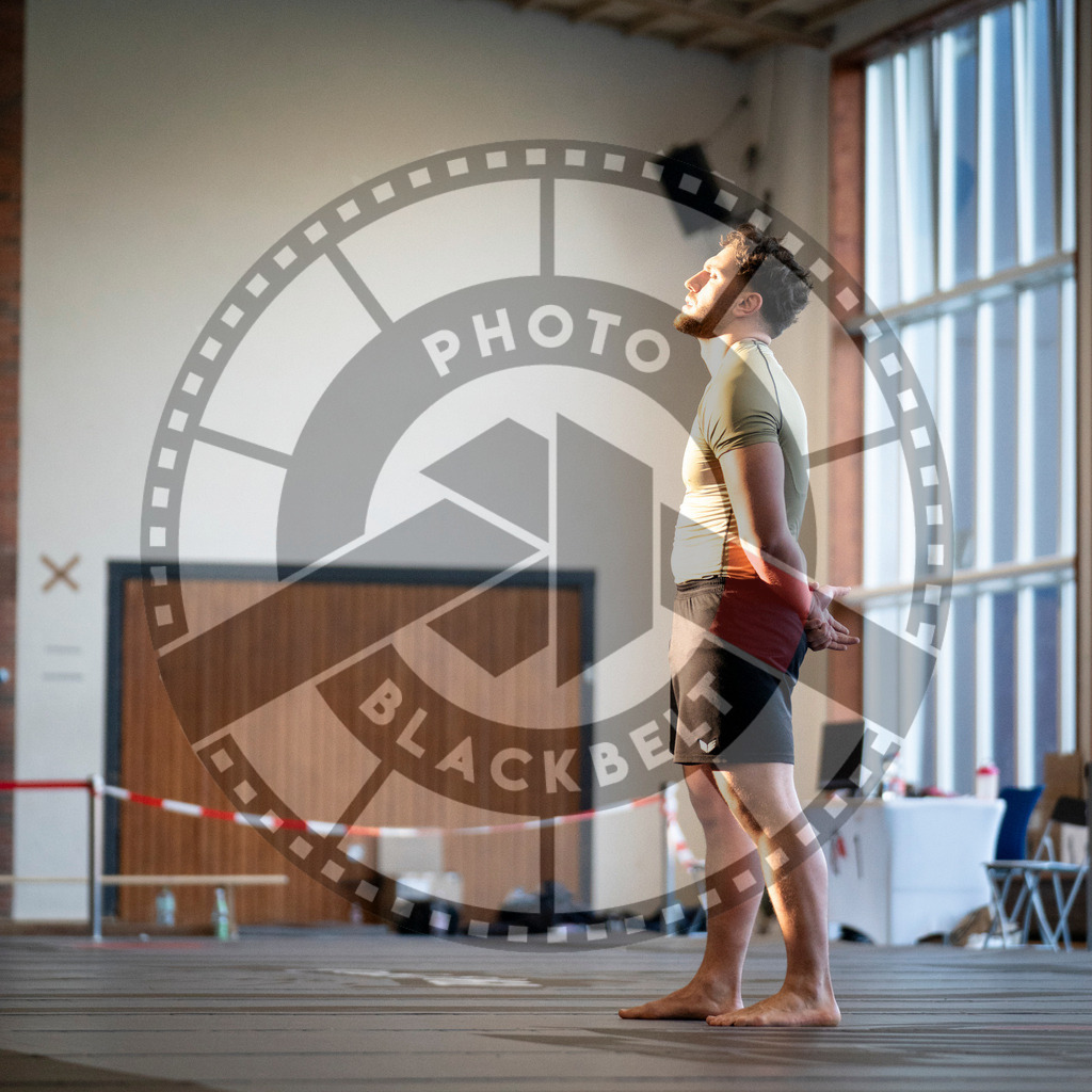 20240309PBB7499 | Fighters compete during the International Luta Livre (ILLCS) Spring Championship in Hannover, Germany, on March 9, 2024.