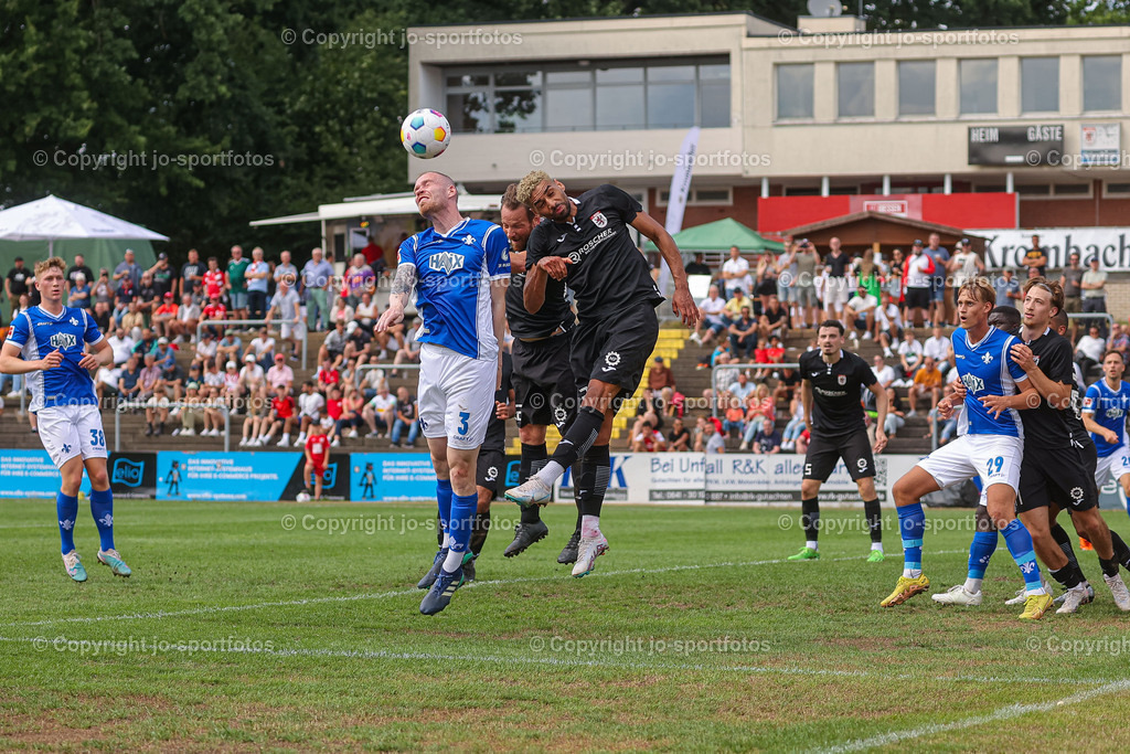 Giessen_Darmstadt (241) | 16.07.2023; Testspiel; Waldstadion Gießen; FC Gießen - SV Darmstadt 98; Ergebnis: 2:0 (0:0)