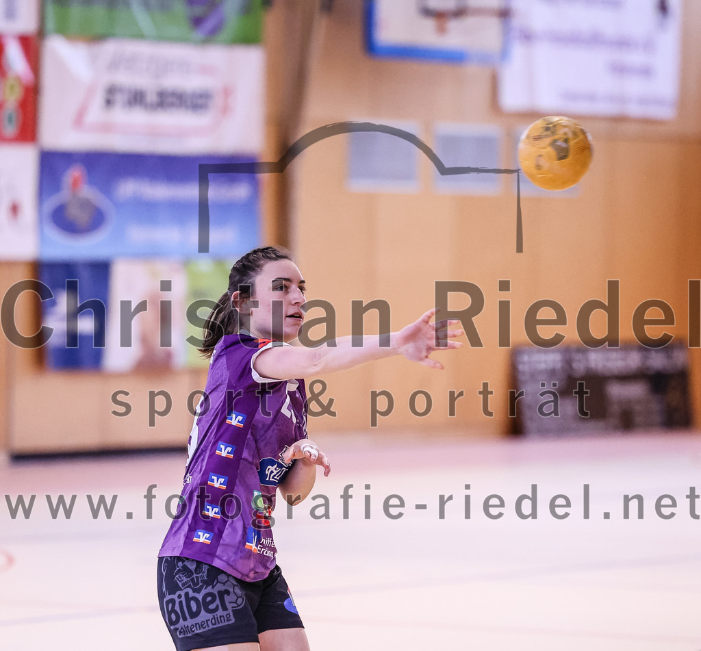 2024-12-14_017_SpVgg_Altenerding_gegen_SVA_Palzing | Erding, Deutschland, 14.12.2024:Handball, Bezirksoberliga Frauen Altbayern 2024 / 2024, 9. Spieltag, SpVgg Altenerding gegen SVA Palzing, Endergebnis: 20:30Katharina Künstner (SpVgg Altenerding, #23)Foto: Christian Riedel / fotografie-riedel.net