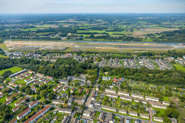 Bergkamen230902214 | Luftbild, Wasserstadt Aden, Baugebiet für geplantes Stadtquartier auf dem Gelände der ehemaligen Zeche Haus Aden, Oberaden, Bergkamen, Ruhrgebiet, Nordrhein-Westfalen, Deutschland