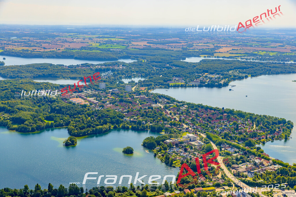 Luftbild Vs Google Maps  Schöhsee  Plön -Das Luftbild wurde 2025 vom UL-Flugzeug heraus erstellt ( keine Drohnenluftbilder ) - Hochauflösende Luftaufnahme -Nicht vergleichbar mit Google Maps oder Satelittenbilder- Die Geschenkidee !Mit Lizenz und Bildrechte bestellbar
