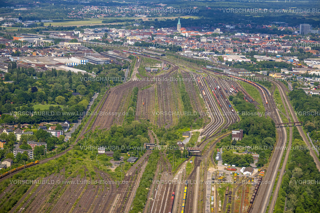 Hamm220504049 | Luftbild, Rangierbahnhof, Pelkum, Hamm, Ruhrgebiet, Nordrhein-Westfalen, Deutschland