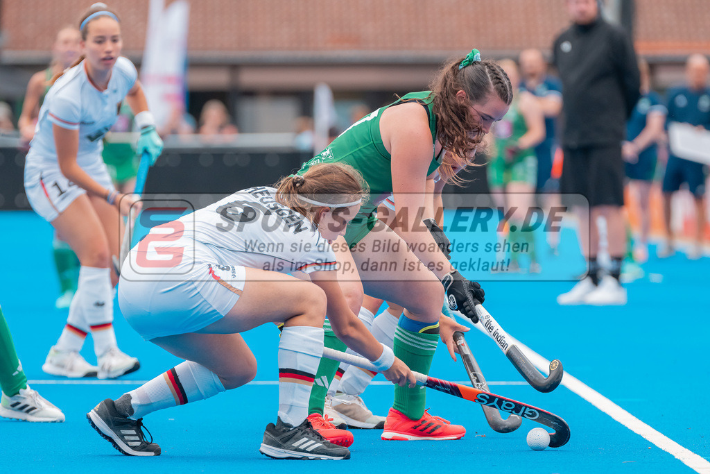 HK_20230713_102154 | Euro Hockey WU18 Germany vs Ireland Championship Girls &amp; Boys am 13.7.2023 CHTC , Krefeld ,