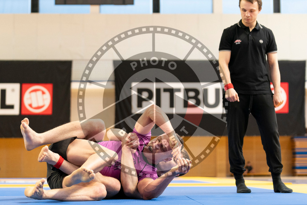 20240316PBB0875 | Athletes compete during the ADCC Eastern European Open grappling Competition in Poznan, Poland, on March 16, 2024.