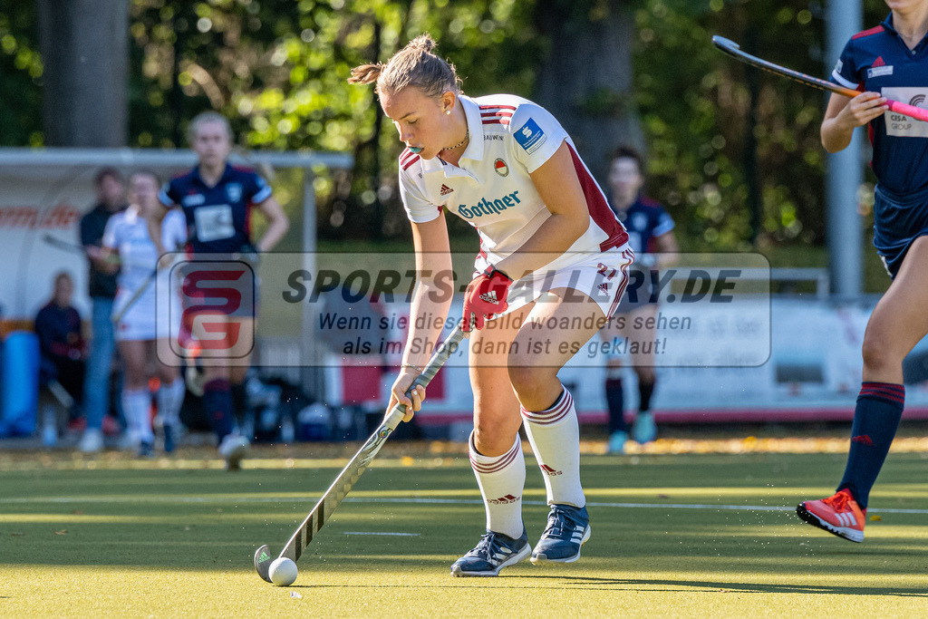 SFE_20221009_0092 | 1. Bundesliga Hockey Damen Rot-Weiss Köln - Düsseldorfer HC am 09.10.2022 in Köln (KTHC Stadion Rot-Weiss Köln Tennis and Hockey Club), Photo: Stephan Fehrmann 2022 (Sports-Gallery),Sophie Prumbaum ( Rot-Weiss Köln #27 )