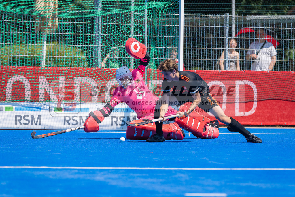 HK_20230625_109179 | mU18 Test Länderspiel Deutschland - Niederlande am 25.6.2023 CHTC , Krefeld ,