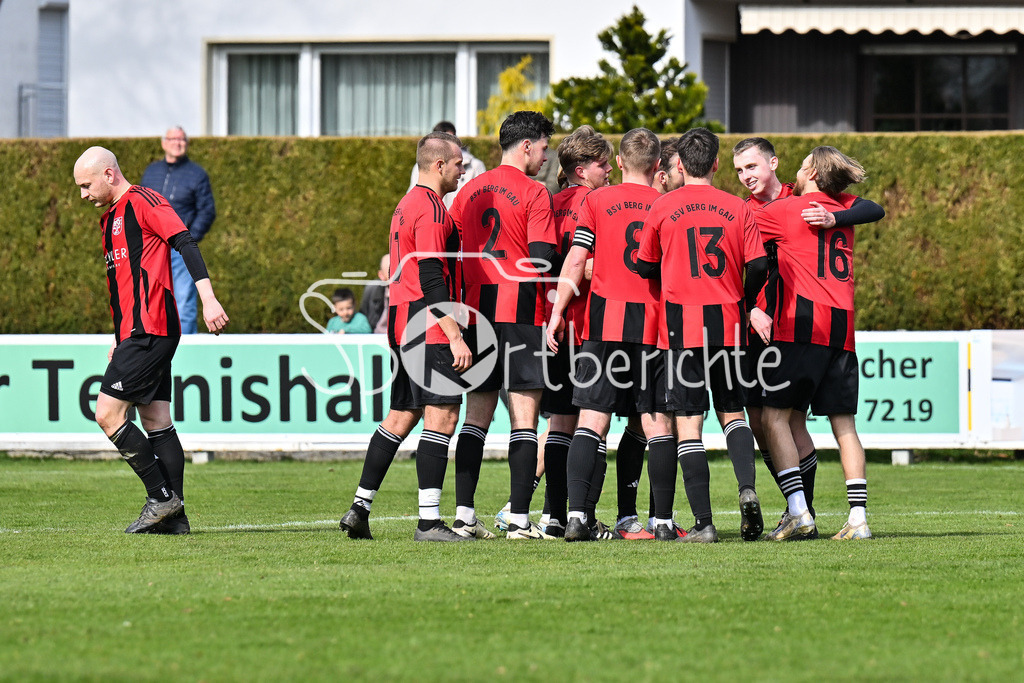 BC Aichach - BSV Berg im Gau | Jubel nach 0-1 BIG 15