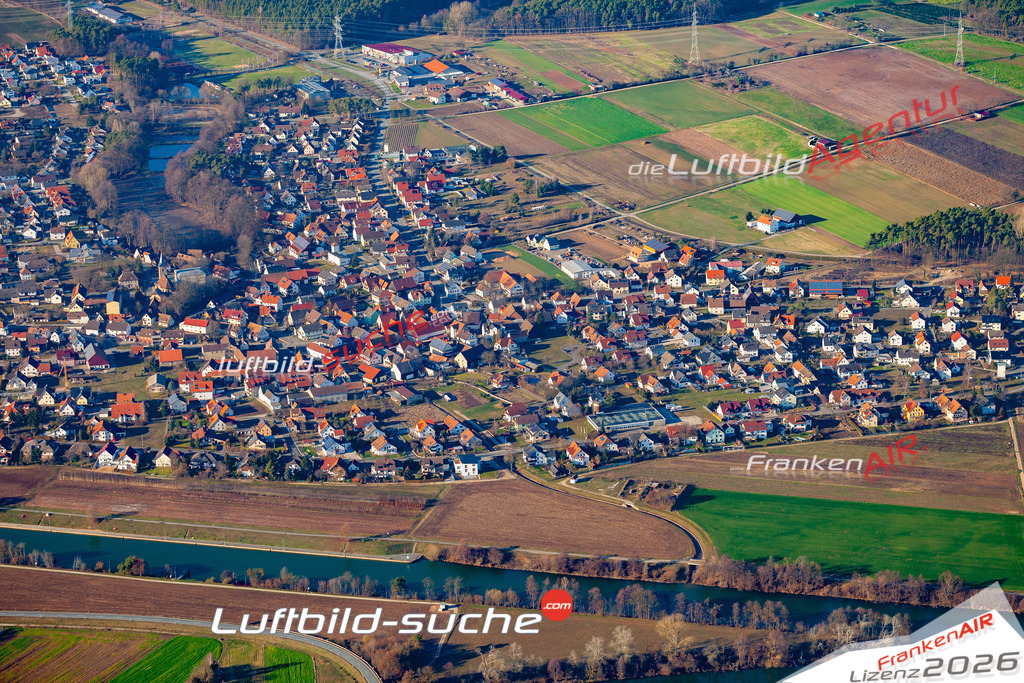 Das Luftbild der Stadt Hausen wurde 2019 vom Flugzeug heraus erstellt (keine Drohne) Aufnahmehöhe ca.400 Meter- hohe Auflösung- beste Druck-Qualität garantiert!