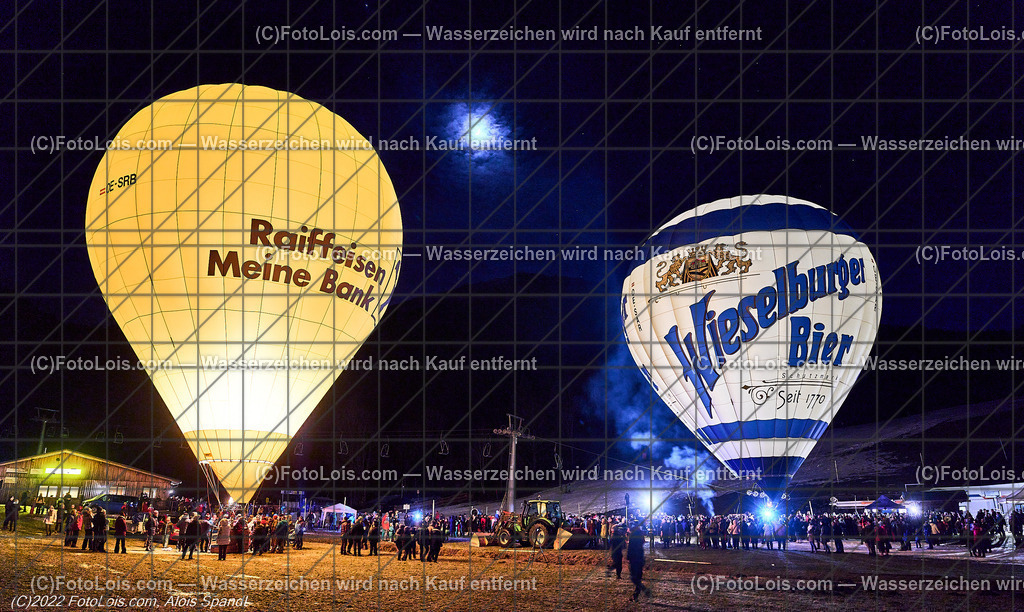 ALP0336_Nacht der Ballone_Lackenhof | (C)FotoLois.com, Alois Spandl, 'Nacht der Ballone' des Ballonclub ÖTSCHERLAND in Lackenhof/Weitental, gemeinsame Veranstaltung mit Tourismusverband ÖTSCHER, Mi 28. Dezember 2022.