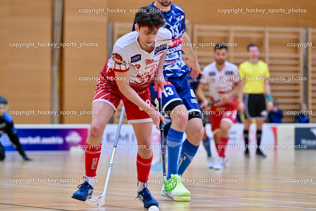 VSV Unihockye vs. KAC Floorball | #69 Nikita Münch KAC Floorball, VSV Unihockye vs. KAC Floorball, VSV Unihockye vs. KAC Floorball am 13.04.2025 in Villach (Ballspielhalle St. Martin), Austria, (Photo by Bernd Stefan)