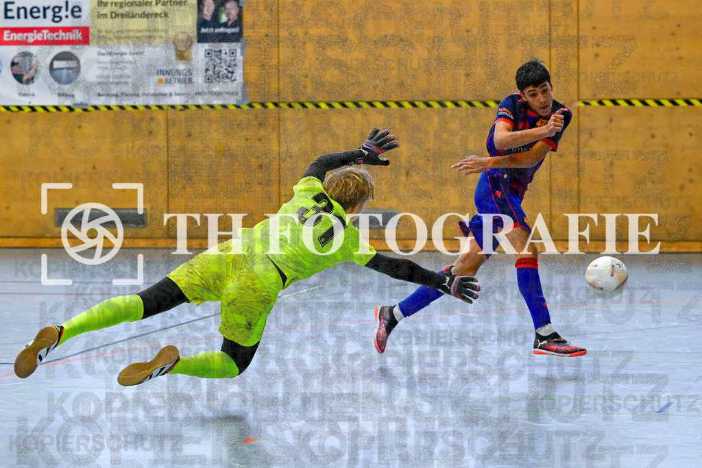 GER, Manchester City - FC Basel, Fussball, U14 Hallenturnier, PS-Immo-Cup 2026, 18.01.2026 | City, FC Basel