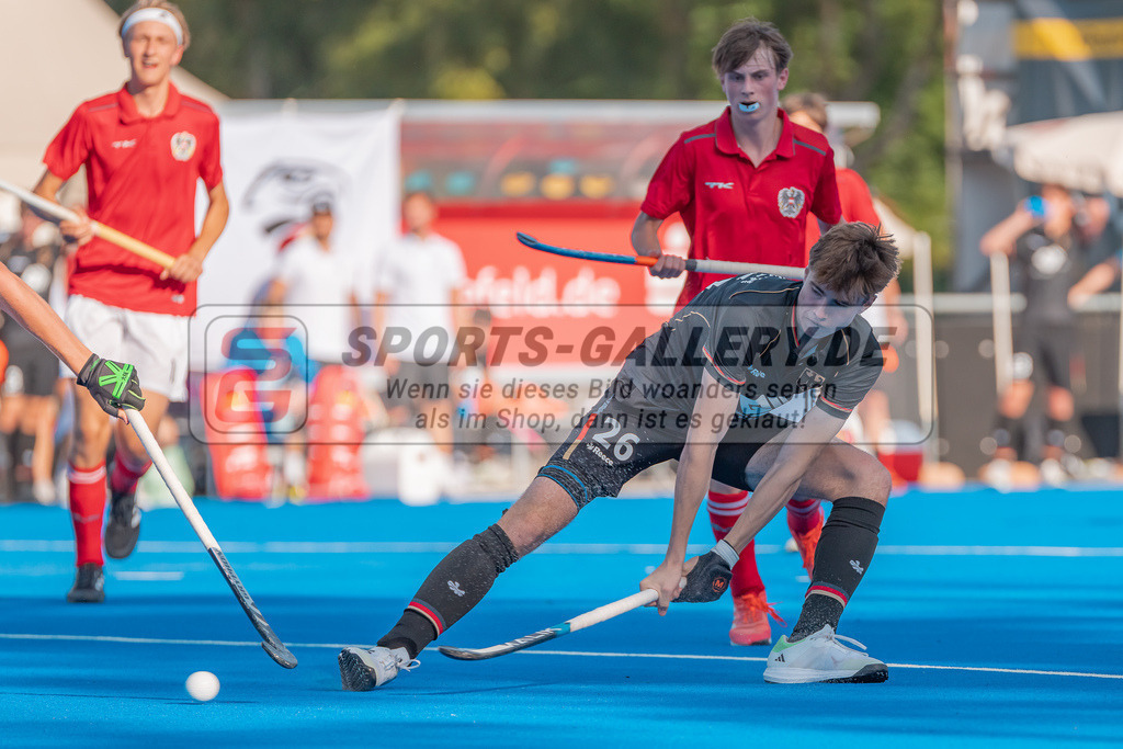 HK_20230710_100878 | Euro Hockey MU18 Austria - Germany Championship Girls &amp; Boys am 10.7.2023 CHTC , Krefeld ,
