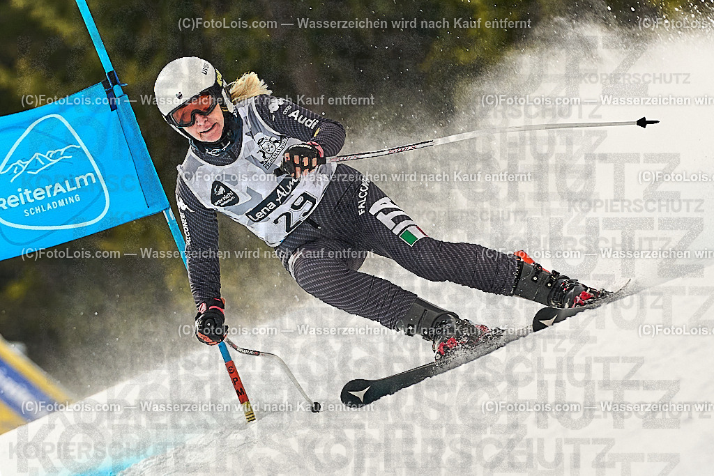 _WWO3529_MASTERS-WM_Reiteralm_CD-SG_CAPRETTA Marina | FISWORLD CHAMPIONSHIPSMASTERS ALPINE SKIING, 23. – 28. MÄRZ 2026 - REITERALM | STMK | AUT.   Veranstaltet vom Masters-Referat des Deutschen Skiverbandes (DSV). Durchführende Organisation: WSV Pichl-Reiteralm, unterstütutzt von den Bergbahnen REITERALM bei Schladming und SKI AUSTRIA.                            Disziplinen:  Super-G, GiantSlalom, Slalom.                                                 Kategorien:  A (Herrn 30-59 Jahre), B (Herrn ab 60 Jahre), C (Damen 30-59 Jahre), D (Damen ab 60 Jahre).                Rennstrecken:   Gasselhöhe und Muldenliftpiste auf der Reiteralm.