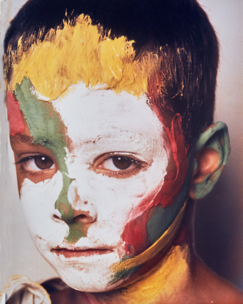 016art_Bee-Braxm_0904 | Werk aus  dem Jahr 1994   Nach einer Aktion im Ritterhausmuseum Offenburg. Kunstmaler Rainer Braxmaier und Modefotograf Wilfried Beege.