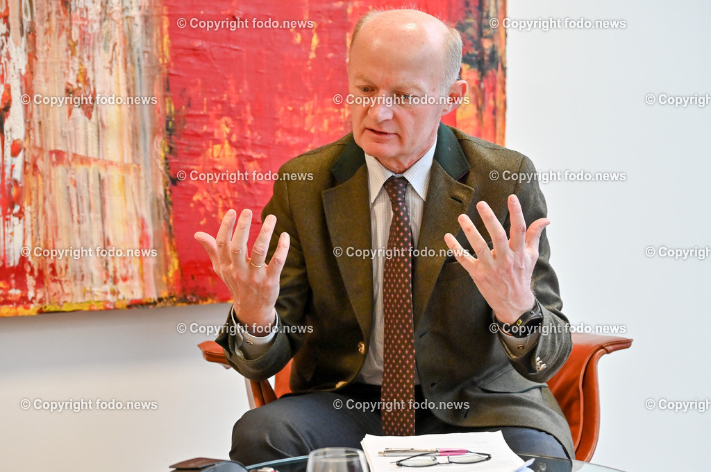 Franz Gasselsberger (Generaldirektor der Oberbank AG)_ 09.01.2023-23 | 09.01.2023, Oberbank AG, AUT, Linz, im Bild Franz Gasselsberger (Generaldirektor der Oberbank AG)