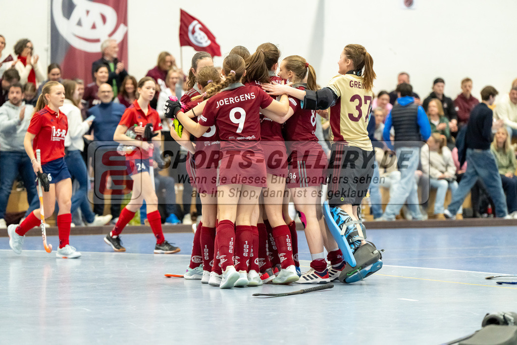HK_20250223_103056 | Deutsche Meisterschaft wU14 Spiel um Platz 3  am 23.2.2025 Düsseldorfer HC, Düsseldorf