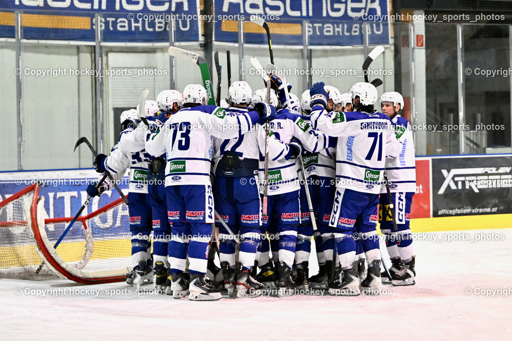 ESC Sparkasse STEINDORF vs. UECR Huben | Jubel UECR Huben Mannschaft, ESC Sparkasse STEINDORF vs. UECR Huben, ESC Sparkasse STEINDORF vs. UECR Huben am 30.01.2026 in Steindorf (Ossiachersee Halle), Austria, (Photo by Bernd Stefan)
