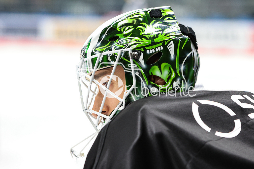 Augsburger Panther - Nürnberg ICE Tigers | Der Helm von Backup Dennis ENDRAS (AEV #44)