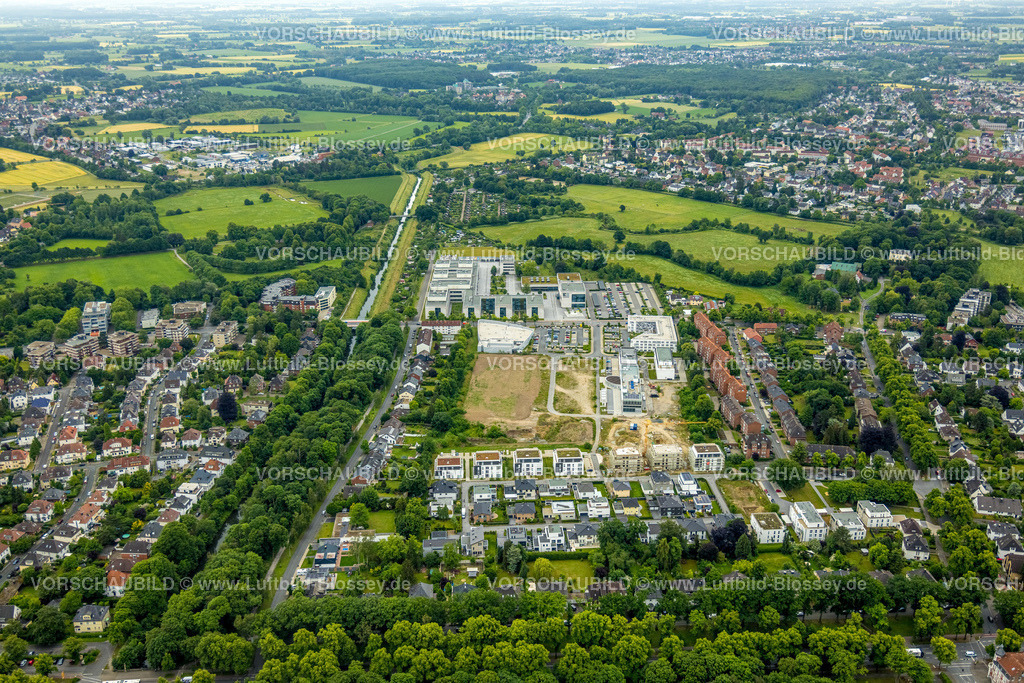 Hamm220604252 | Luftbild, Hochschule Hamm-Lippstadt, HSHL, Campus Hamm, Baustelle und Neubau WissenschaftsQuartier SCI:Q Science Quarter Hamm Paracelsuspark, Uentrop, Hamm, Ruhrgebiet, Nordrhein-Westfalen, Deutschland