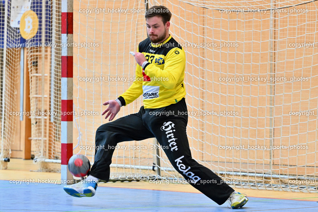 SC Ferlach vs. ALPA HC Hard | #33 STRIEBNIG Florian SC Ferlach, SC Ferlach vs. ALPA HC Hard, SC Ferlach vs. ALPA HC Hard am 30.04.2024 in Ferlach (Ballspielhalle Ferlach), Austria, (Photo by Bernd Stefan)