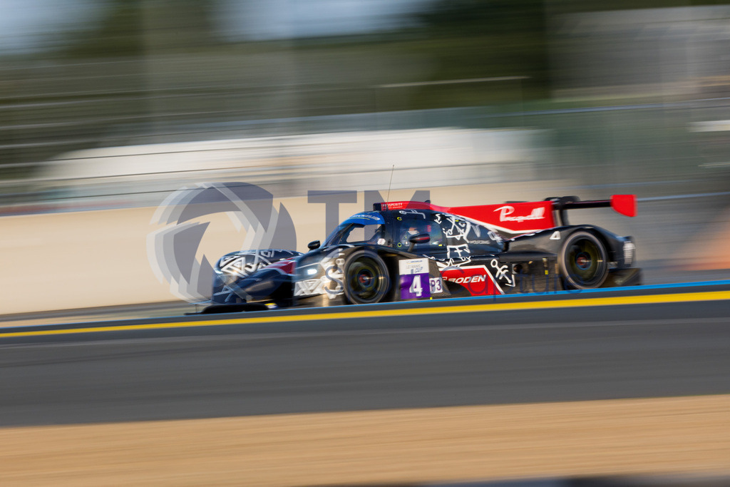 Trainproduction-20230607-3001 | LE MANS,FRANCE,07.Jun.23 - MOTORSPORTS - WEC, FIA World Endurance Championships, 24 Hours of Le Mans, Circuit de la Sarthe, free practice 1. Image shows John Melsom (USA) and Matthew Bell (GBR/ Nielsen Racing). Photo: Trainproduction / Matthias Trinkl