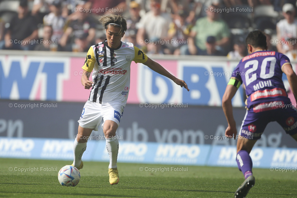 A_LUI_20230528_0001 | SPORT FUSSBALL ADMIRAL BUNDESLIGA 2022/23 LASK VS AUSTRIA WIEN

IM BILD: Keito Nakamura (Lask)
FOTO:FOTOLUI/UW