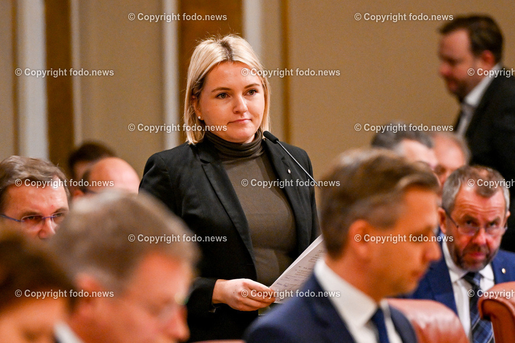 Landhaus Linz_ Promenade_ Landtagssitzung_ 25.01.2024-70 | 25.01.2024, Landhaus Linz AUT, Promenade, Landtagssitzung, im Bild Astrid Zehetmair (VP, LAbg.)