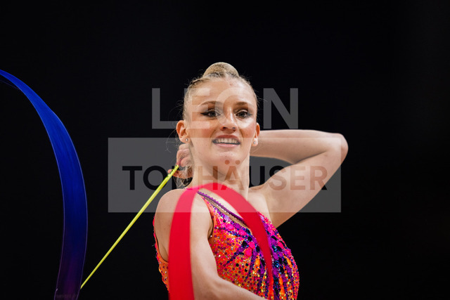 Die Finals 2026 - Rhythmische Sportgymnastik, 26.07.2026 | Luzie-Riva Kampe - TSV 1862 Friedberg (Band); Die Finals 2026 - Rhythmische Sportgymnastik am 26.07.2026 in der ZAG-Arena, Hannover - Realisiert mit Pictrs.com
