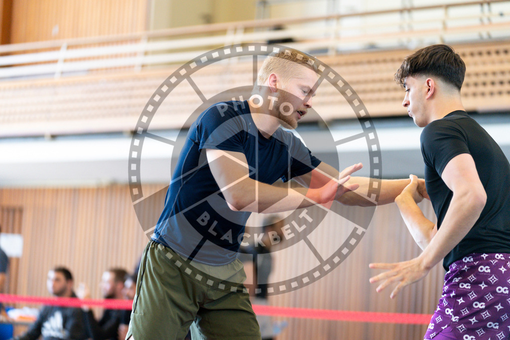 20240608PBB02177 | Fighters compete during the ILLCS VII summer edition luta livre competition in Hannover, Germany, on June 8, 2024.