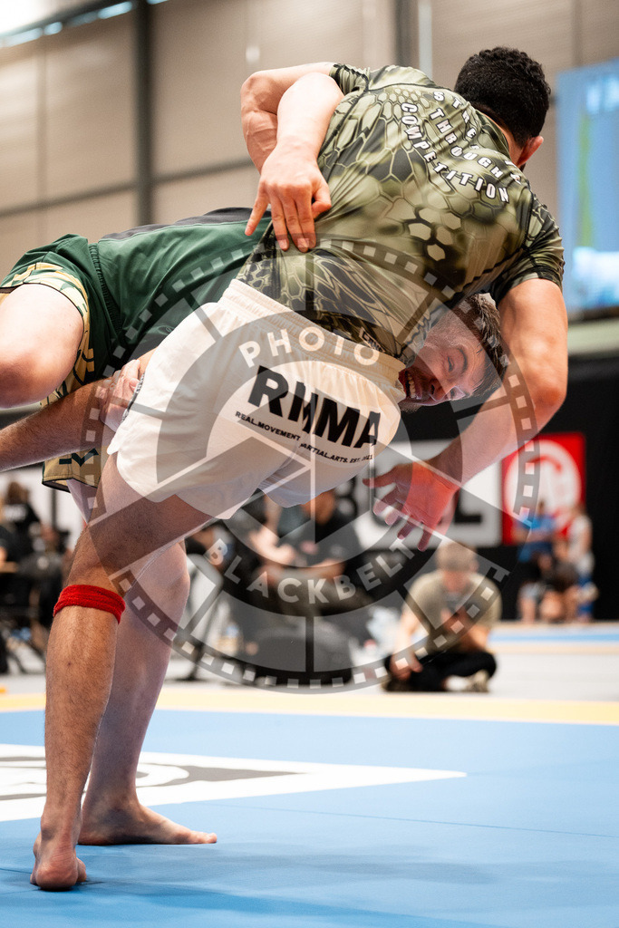 20250906PBB2299 | Fighters compete during the ADCC European Trials  competition in Warsaw, Poland, on September 6, 2025.