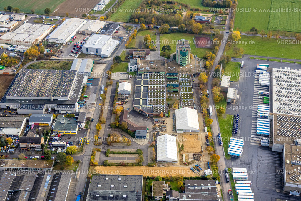 Kerpen231100369Ausbildungszentrum_Print9999Pixel300dpi | Luftbild des Berufsförderungswerk der Bauindustrie NRW gGmbH , Kerpen, Rheinland, Nordrhein-Westfalen, Deutschland