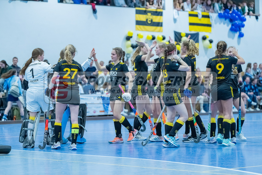 HK_20240303_109334 | Finale und Ehrungen Deutsche Meisterschaft WU16 am 3.3.2024 Hallo DHC, Düsseldorf ,
