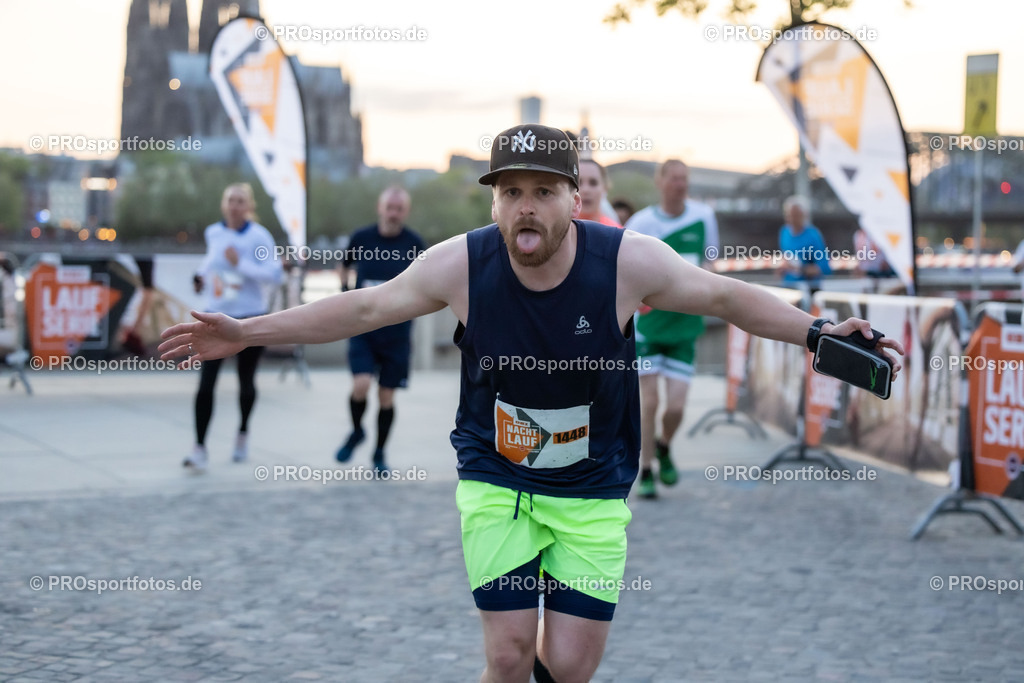 16. OBI Nachtlauf des ASV Koeln; Koeln, 17.05.23 | Impressionen vom 16. OBI Nachtlauf des ASV Koeln am 17.05.23 an Rheinpromenade und Tanzbrunnen in Koeln (Deutschland). Foto: BEAUTIFUL SPORTS/Ulrich Fassbender
