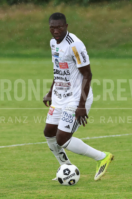 Friendly Match: SC Weiz vs TSV Hartberg in Weiz | Weiz, AUSTRIA, 01.JUL.26 - SOCCER - ADMIRAL Bundesliga, SC Weiz vs TSV Hartberg, test match. The image shows Youba Diarra (Hartberg).