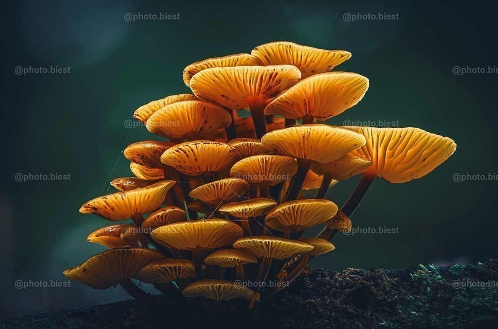 Glowing Shrooms | Ein imposanter Wuchs eines traumhaften "Pilzberges". - Realisiert mit Pictrs.com