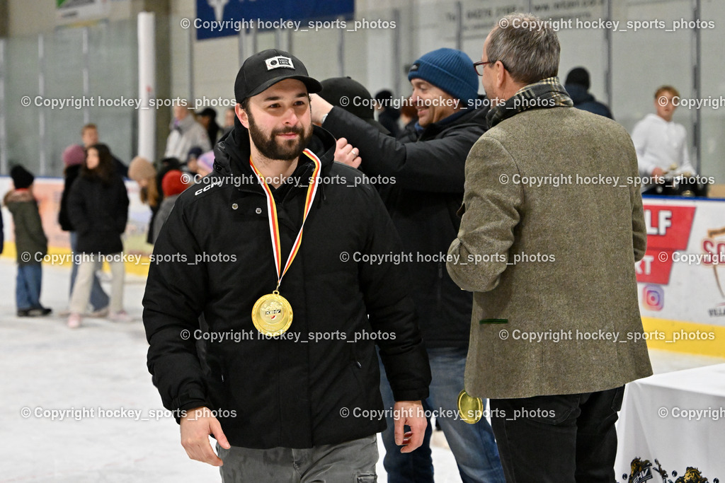 ESC Steindorf vs. EHC Althofen 8.3.2024 | ESC Steindorf vs. EHC Althofen 8.3.2024, ESC Steindorf vs. EHC Althofen Meisterfeier am 08.03.2024 in Steindorf (Ossiachersee Halle), Austria, (Photo by Bernd Stefan)