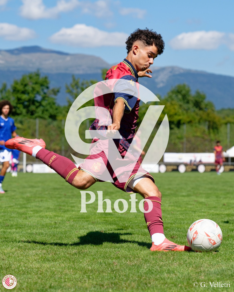 GenevaCup Semi-Final - Everton FC v RC Deportivo | during the GenevaCup Semi-Final match between Everton FC and RC Deportivo at Stade des Arberes in Meyrin, Switzerland