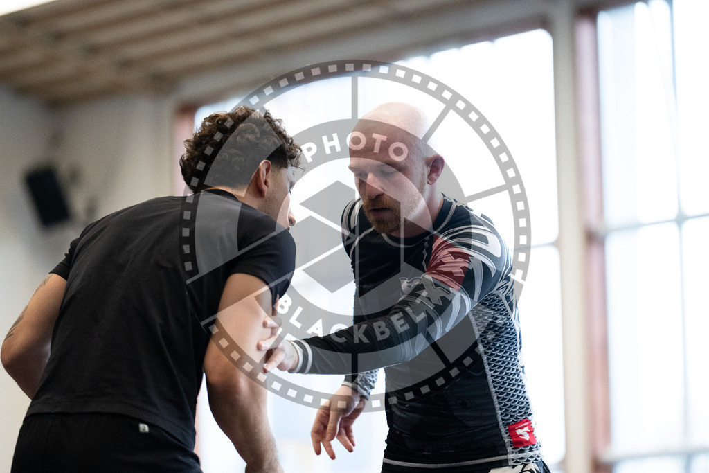 20251129PBB7925 | Fighters compete during the luta livre competition ILLCS XI winter edition on November 29, 2025 in Hannover, Germany.