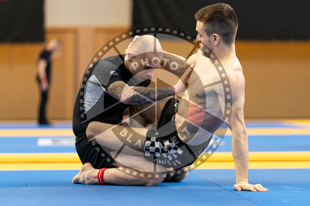20240316PBB0334 | Athletes compete during the ADCC Eastern European Open grappling Competition in Poznan, Poland, on March 16, 2024.