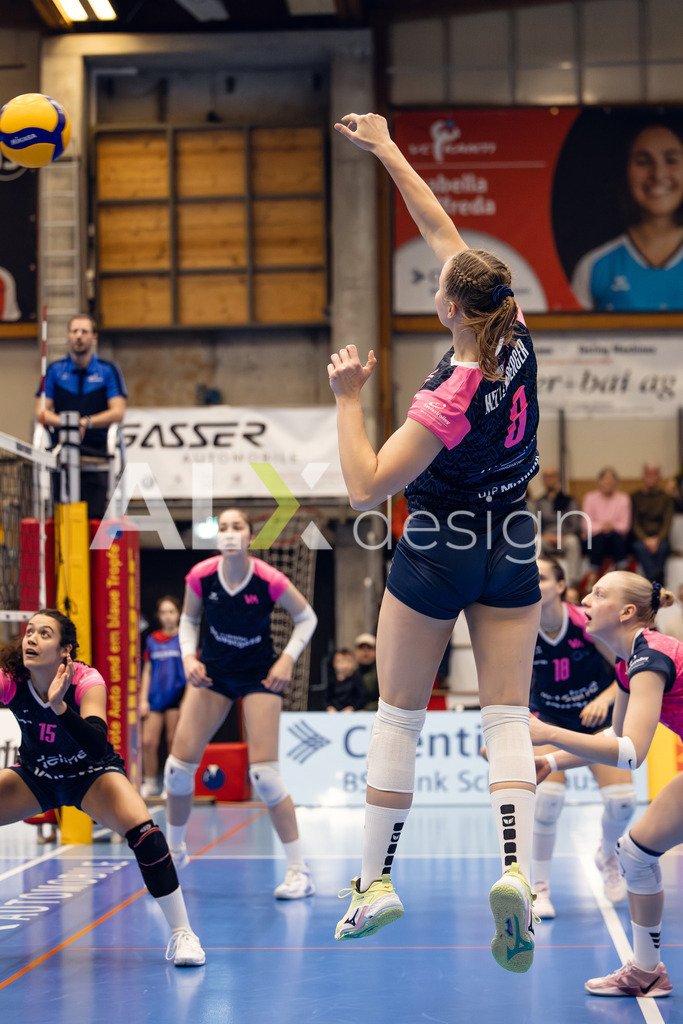 Volleyball I Frauen I Saison 2025-2026 I Volleyball NLA | Women I Round 14 I VC Kanti Schaffhausen - NLZ Volleyball Academy Zürich I 16.01.2026 | NLZ Volleyball Academy - 8 Simone Kellenberger (CH) – Außenangriff - Realisiert mit Pictrs.com