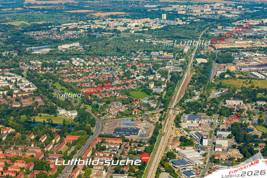 Reutershagen Rostock Bild- Das Luftbild wurde 2025 vom UL-Flugzeug heraus erstellt ( keine Drohne bzw. Drohnenaufnahme ) - Hochauflösende Luftaufnahme -Nicht vergleichbar mit Google Maps oder Satelittenbilder- Die Geschenkidee !Mit Lizenz und Bildrechte bestellbar - CC