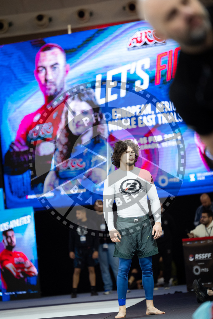 20260214PBB4705 | Fighters compete during the ADCC European Trials  competition day 1 in Belgrade, Serbia, on February 14, 2026.
