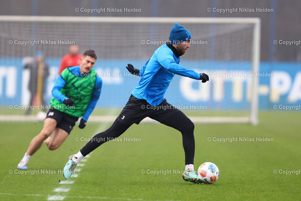 NH_HolsteinKiel_Training_11022026 | #3 Marco Komenda (Holstein Kiel)Fußball I Herren I Training I Saison 2025-2026 I Holstein Kiel I 11.02.2026 I Citti-Fußballpark