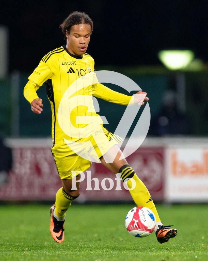 dieci Challenge League - FC Stade Nyonnais v Etoile Carouge FC |  during the dieci Challenge League match between FC Stade Nyonnais and Etoile Carouge FC at Centre sportif de Colovray in Nyon, Switzerland