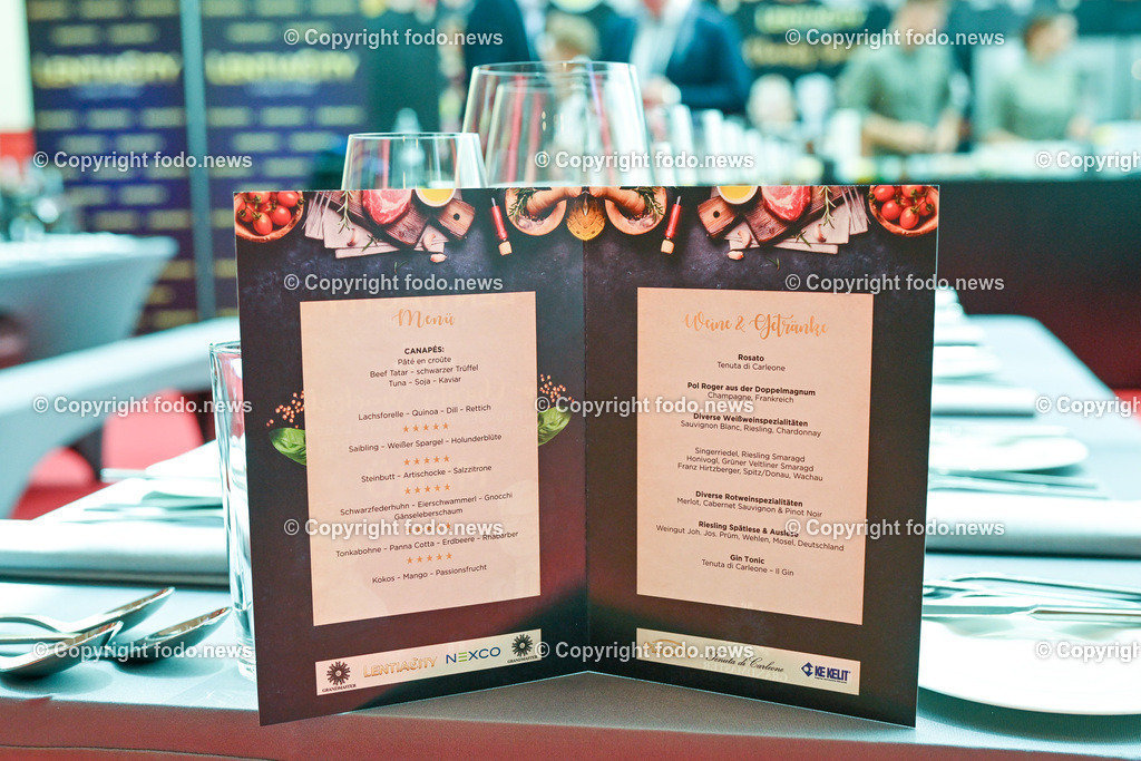 Charity Kochen_ Lentia City_ 07.07.2023-3 | 07.07.2023, Linz, AUT, Charity Kochen, Lentia City, im Bild Speisekarte 